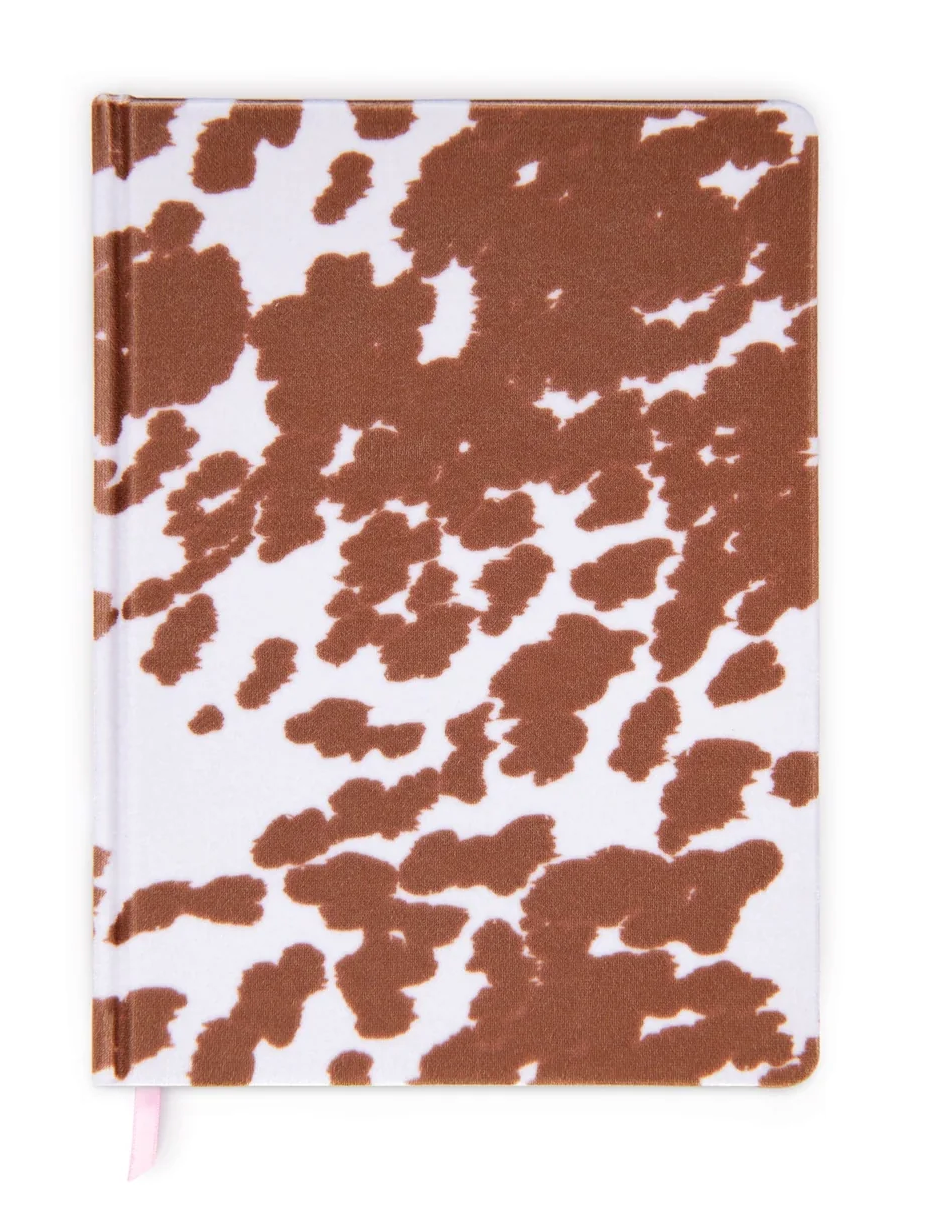 "Velvet Cowprint" Jumbo Journal