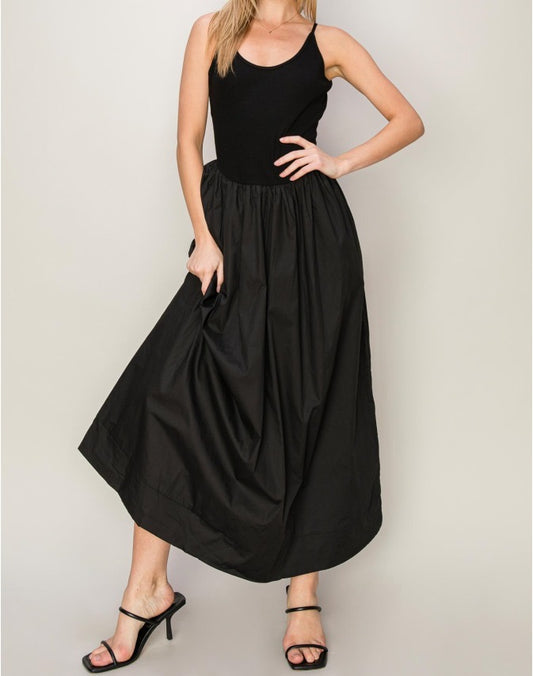 Black Flow Dress