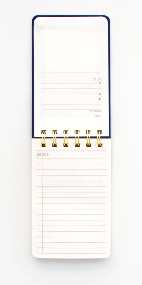 "Live By The Sun" Notepad