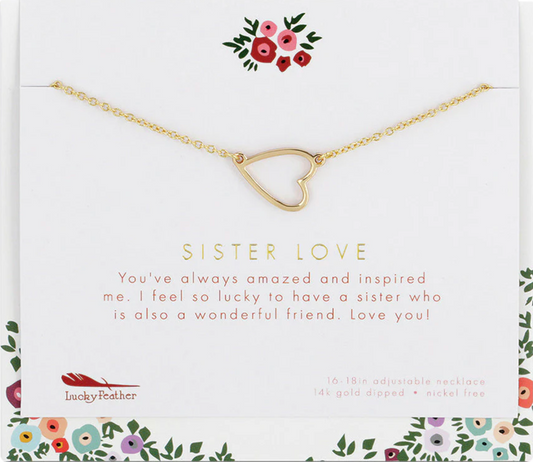 Friend/Family Necklace: Sister Love